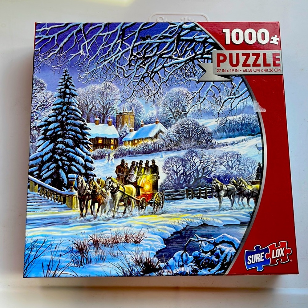 Brand New  Never opened Winter puzzle  1000 NWOT